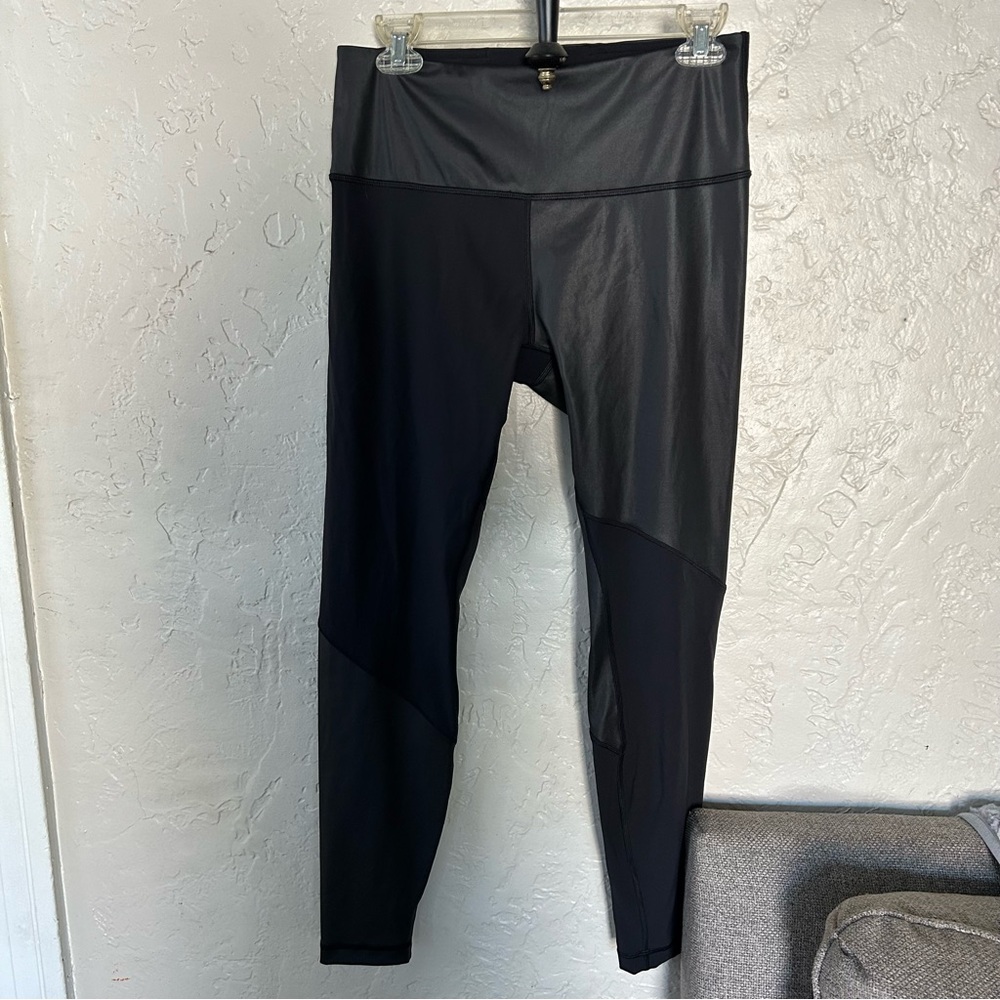 Lululemon Colorblock Black Leggings